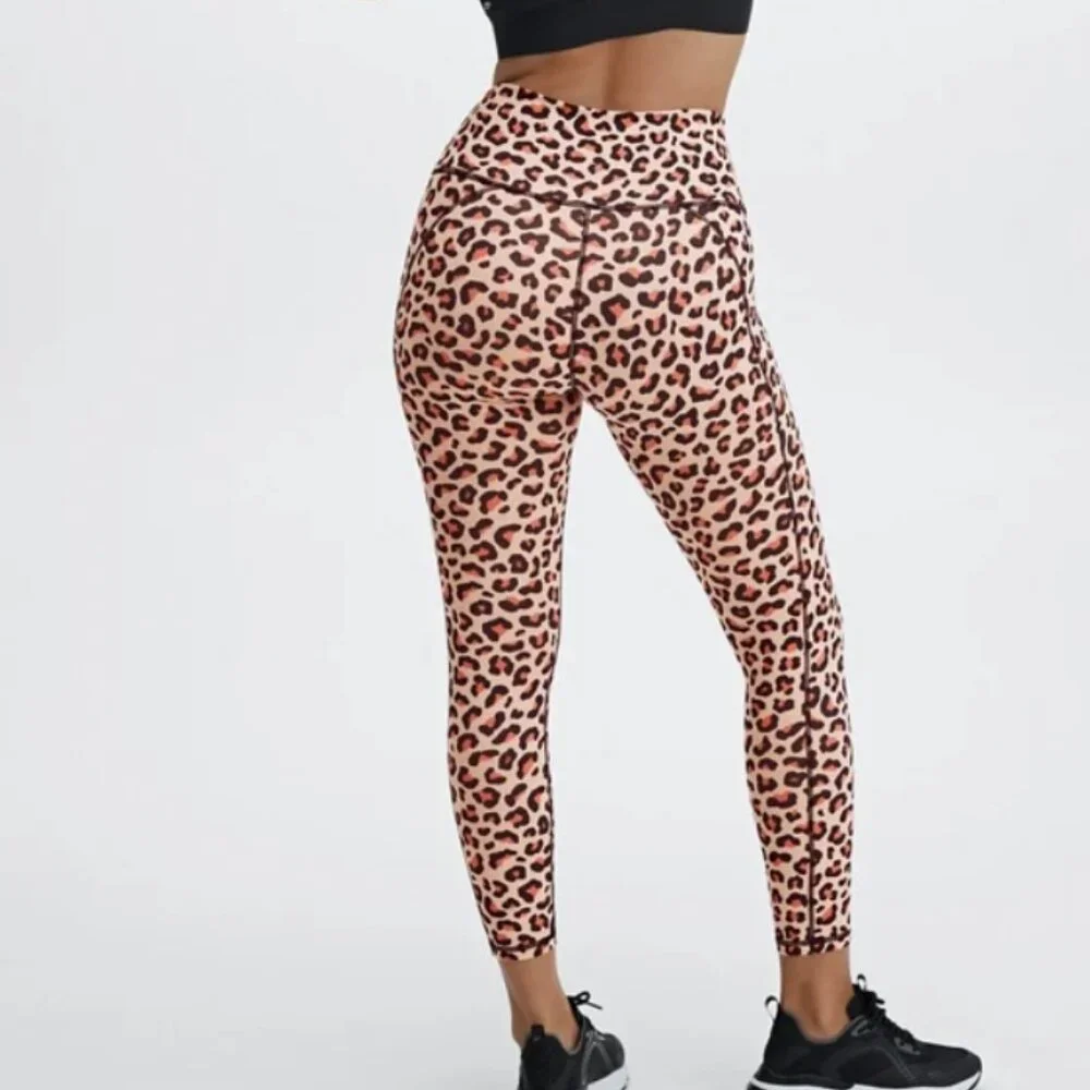 Fabletics Leopard Leggings - Picture 1 of 2